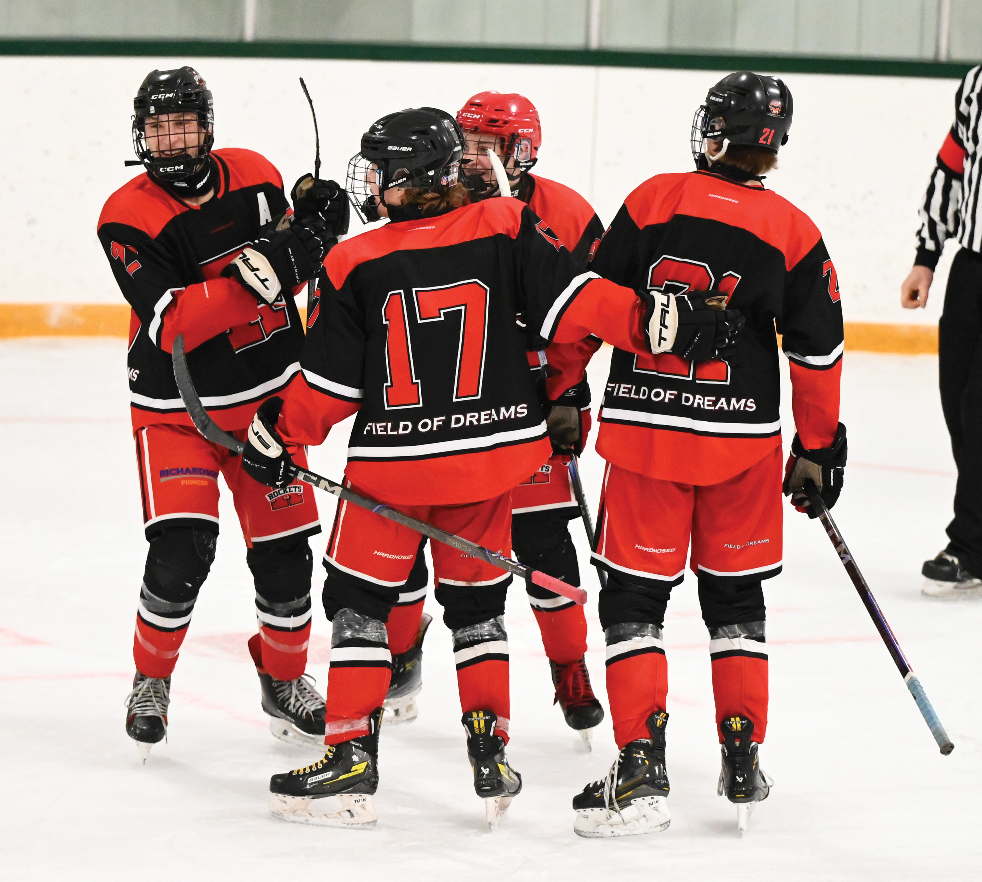 There are 112 hockey players ranging from U7 to U18 that fill the rink and skate all season at the Redvers Rec Centre.